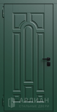 Фото №2 «Дверь входная черный цвет МДФ снаружи №700»